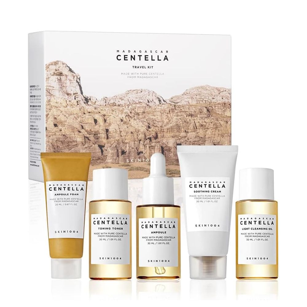 مجموعة Madagascar Centella Travel Kit
